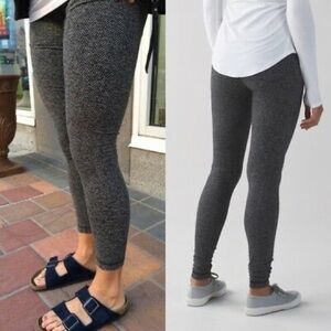 Lululemon Herringbone Print High Rise Wunder Legging 4